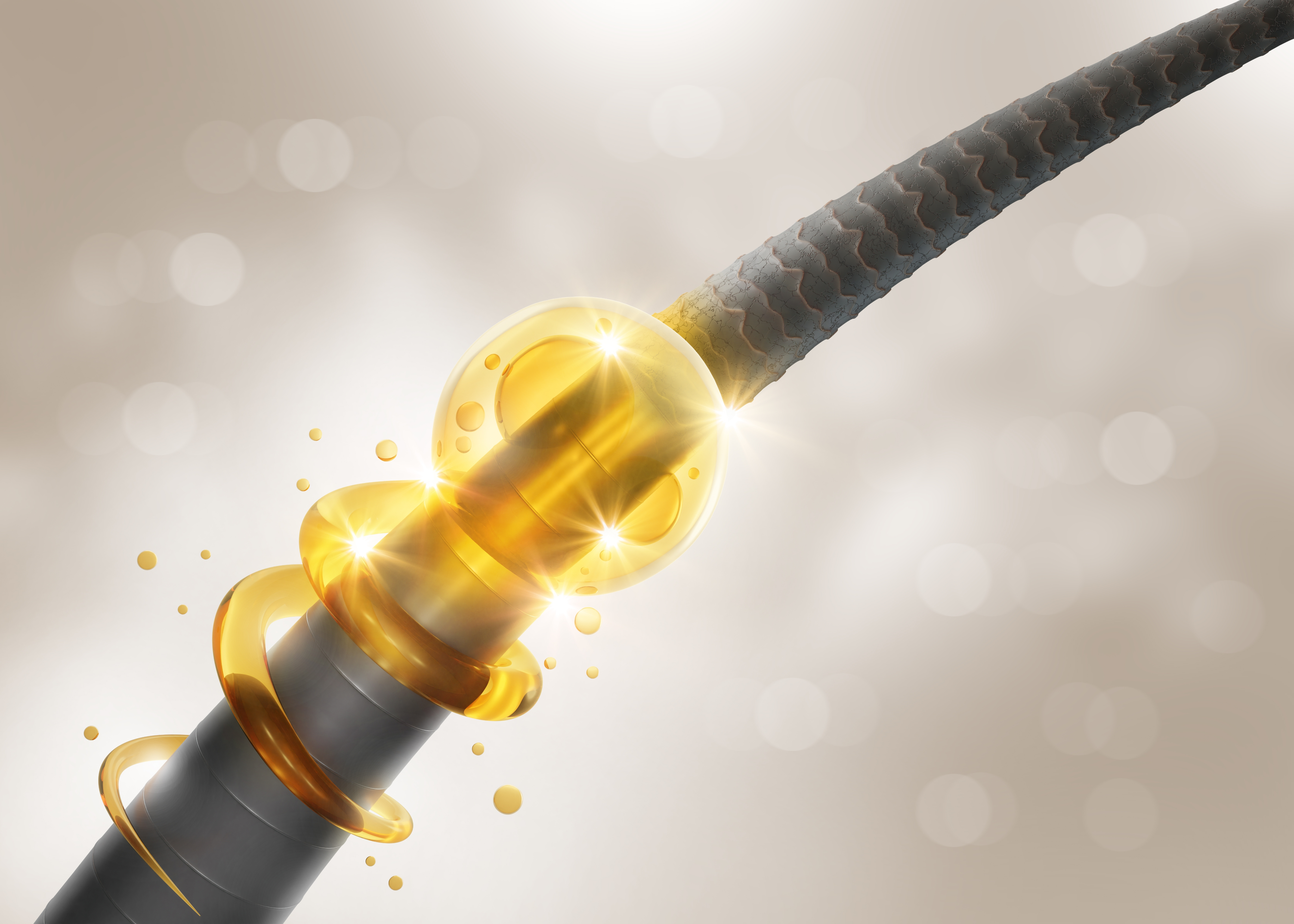 Person interacting with iPhone